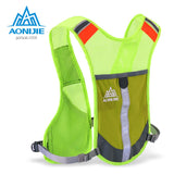Men Women Breathable Reflective Safety Hydration Pack Backpack Rucksack Bag Vest Harness Night Running Race