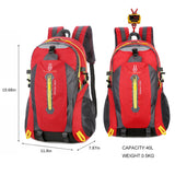 Waterproof Climbing Backpack Rucksack 40L Outdoor Sports Bag Travel Backpack Camping Hiking Backpacks Trekking Bags