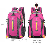 Waterproof Climbing Backpack Rucksack 40L Outdoor Sports Bag Travel Backpack Camping Hiking Backpacks Trekking Bags