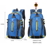 Waterproof Climbing Backpack Rucksack 40L Outdoor Sports Bag Travel Backpack Camping Hiking Backpacks Trekking Bags