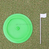 Golf Putting Cup Soft rubber Practice Putter Hole green flag Training Tool Indoor Outdoor