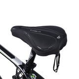 Anti-slip Bicycle Silicone Saddle Cover Breathable MTB Mountain Road Bike Seat Cushion Covers Mat Silica gel Pads Cycling Parts