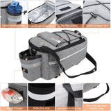 Bicycle Bags Large Capacity Waterproof Cycling Bag Mountain Bike Saddle Rack Trunk Bags Luggage Carrier Bike Bag