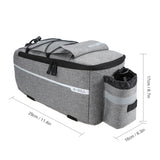 Bicycle Bags Large Capacity Waterproof Cycling Bag Mountain Bike Saddle Rack Trunk Bags Luggage Carrier Bike Bag