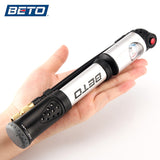 MP036 300psi Bicycle Presta Schrader Tyre Inflator MTB Portable Fork Air Pump Road Bike Cycling Mini Gauge Tire Air Pumping