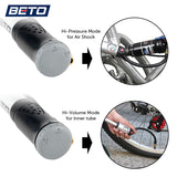 MP036 300psi Bicycle Presta Schrader Tyre Inflator MTB Portable Fork Air Pump Road Bike Cycling Mini Gauge Tire Air Pumping