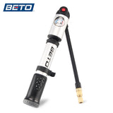 MP036 300psi Bicycle Presta Schrader Tyre Inflator MTB Portable Fork Air Pump Road Bike Cycling Mini Gauge Tire Air Pumping