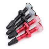 2pcs Bicycle Valve 40mm/60mm MTB Road Bike Tubeless Tires Conversion Anodize Aluminum Alloy