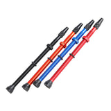 Bicycle 1Pair 40/60/80/100/120mm Presta Valve for Road Tubeless Rim Alloy Or Brass Stem Brass Core W/ Cap & Tool