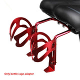 Bicycle Conversion Wear Resistant Aluminum Alloy Anti Slip Bottle Cage Adapter