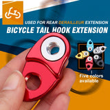 Bicycle Rear Derailleur Hanger Extension Extender Aluminum Frame Gear Tail Hook Extender