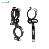 Bicycle Robust Alloy Lamp Bracket Bicycle Front Light Holder LED Torch Headlight Support Stand Quick Release Mount Trustfire