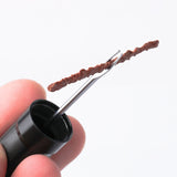 Bicycle Tubeless Tire Repair Tool Tyre Drill Puncture for Urgent Glue Free Service Repair Optional 10/30/100 PCS Rubber Stripes