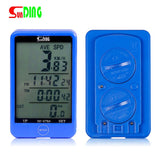 Bicycle Wired Speedometer Computer Stopwach Odometer 27 Functions Water Resistant Large Touch LCD Screen Backlight SD-576A