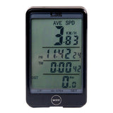 Bicycle Wired Speedometer Computer Stopwach Odometer 27 Functions Water Resistant Large Touch LCD Screen Backlight SD-576A