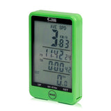 Bicycle Wired Speedometer Computer Stopwach Odometer 27 Functions Water Resistant Large Touch LCD Screen Backlight SD-576A