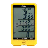 Bicycle Wired Speedometer Computer Stopwach Odometer 27 Functions Water Resistant Large Touch LCD Screen Backlight SD-576A