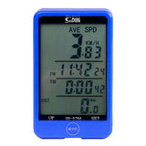 Bicycle Wired Speedometer Computer Stopwach Odometer 27 Functions Water Resistant Large Touch LCD Screen Backlight SD-576A