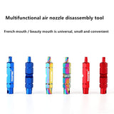 Double-Head Bicycle Wrench Tire American French Valve Core Disassembly Tool