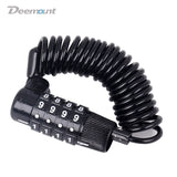 Bike Codes Lock 4 Digits Combination Changeable MTB Road Bicycle Portable Light Weight 1.2M Cable Zinc Alloy Body Steel Cable