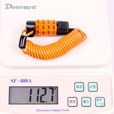 Bike Codes Lock 4 Digits Combination Changeable MTB Road Bicycle Portable Light Weight 1.2M Cable Zinc Alloy Body Steel Cable