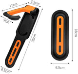 Bike Hanger 35kg Heavy Duty Bicycle Wall Hook Mount Holder Vertical Folded Save Space Mountain Bicycle Wall Mounted Storage Rack