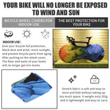 Bike Protector Cover MTB Road Bicycle Protective Gear Anti-dust Wheels Frame Cover Scratch-proof Storage Bag Bike Accessories