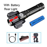 Bike light 1000 Lumen Flashlight For USB Rechargeable 18650 Battery MTB  Bicycle Front Light Waterproof LED