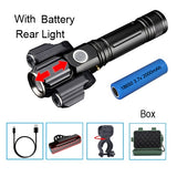 Bike light 1000 Lumen Flashlight For USB Rechargeable 18650 Battery MTB  Bicycle Front Light Waterproof LED
