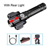 Bike light 1000 Lumen Flashlight For USB Rechargeable 18650 Battery MTB  Bicycle Front Light Waterproof LED