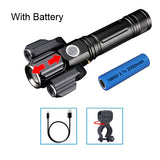 Bike light 1000 Lumen Flashlight For USB Rechargeable 18650 Battery MTB  Bicycle Front Light Waterproof LED