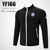 Men Waterproof Coat Windbreaker Vest Long Sleeve Golf Table Tennis Sportswear Fitness Dry Fit Jacket