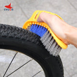 Bicycle Cleaning Tool Set Bike Service Package Gear Tire Disc Brake Chain Scrubber Brush Cleaner Glove