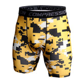 Men Bodybuilding Tights Men Gyms Shorts Running
