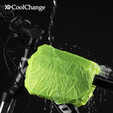 Bicycle Bag Front Frame Large MTB Bike Bag With Waterproof Cover Screen Touch Top Tube Phone Bag Cycling Accessories