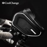 Bicycle Bag Waterproof Touch Screen Cycling Handlebar Bag Reflective Top Tube Frame Phone Bag MTB Bike Accessories