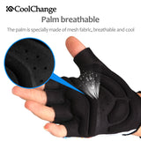 Cycling Gloves Half Finger Mens Women's Summer Bicycle Sport Gloves Breathable Nylon MTB Bike Gloves Guantes Ciclismo
