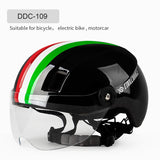 Cycling Helmet with Goggles EPS Ultralight Integrally-molded Bicycle Helmet MTB Road Bike Helmet Men Casco Ciclismo