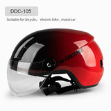 Cycling Helmet with Goggles EPS Ultralight Integrally-molded Bicycle Helmet MTB Road Bike Helmet Men Casco Ciclismo