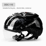 Cycling Helmet with Goggles EPS Ultralight Integrally-molded Bicycle Helmet MTB Road Bike Helmet Men Casco Ciclismo