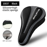 Cycling in the Back Seat Cushion Cover Thick Sponge Mountain Bike Road Bike Saddle Seat Bicycle Equipment Accessories