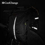 Waterproof Bicycle Bag 35L Multifunction Portable Cycling Rear Seat Tail Bag Bike Bag Shoulder Handbag Accessories