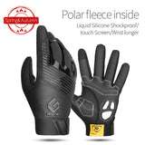 Windproof Cycling Gloves Full Finger Sport Riding MTB Bike Gloves Touch Screen Winter Autumn Bicycle Gloves Man Woman