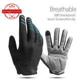 Windproof Cycling Gloves Full Finger Sport Riding MTB Bike Gloves Touch Screen Winter Autumn Bicycle Gloves Man Woman