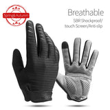 Windproof Cycling Gloves Full Finger Sport Riding MTB Bike Gloves Touch Screen Winter Autumn Bicycle Gloves Man Woman