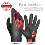 Windproof Cycling Gloves Full Finger Sport Riding MTB Bike Gloves Touch Screen Winter Autumn Bicycle Gloves Man Woman