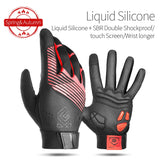 Windproof Cycling Gloves Full Finger Sport Riding MTB Bike Gloves Touch Screen Winter Autumn Bicycle Gloves Man Woman