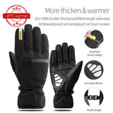 Windproof Cycling Gloves Full Finger Sport Riding MTB Bike Gloves Touch Screen Winter Autumn Bicycle Gloves Man Woman