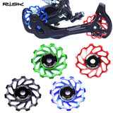 Cycling MTB Mountain Road Bike Bicycle 11T Rear Derailleur Jockey Wheel Tension Guide Pulley Ceramic Bearing Aluminum Alloy