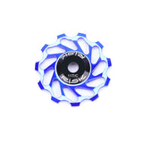 Cycling MTB Mountain Road Bike Bicycle 11T Rear Derailleur Jockey Wheel Tension Guide Pulley Ceramic Bearing Aluminum Alloy